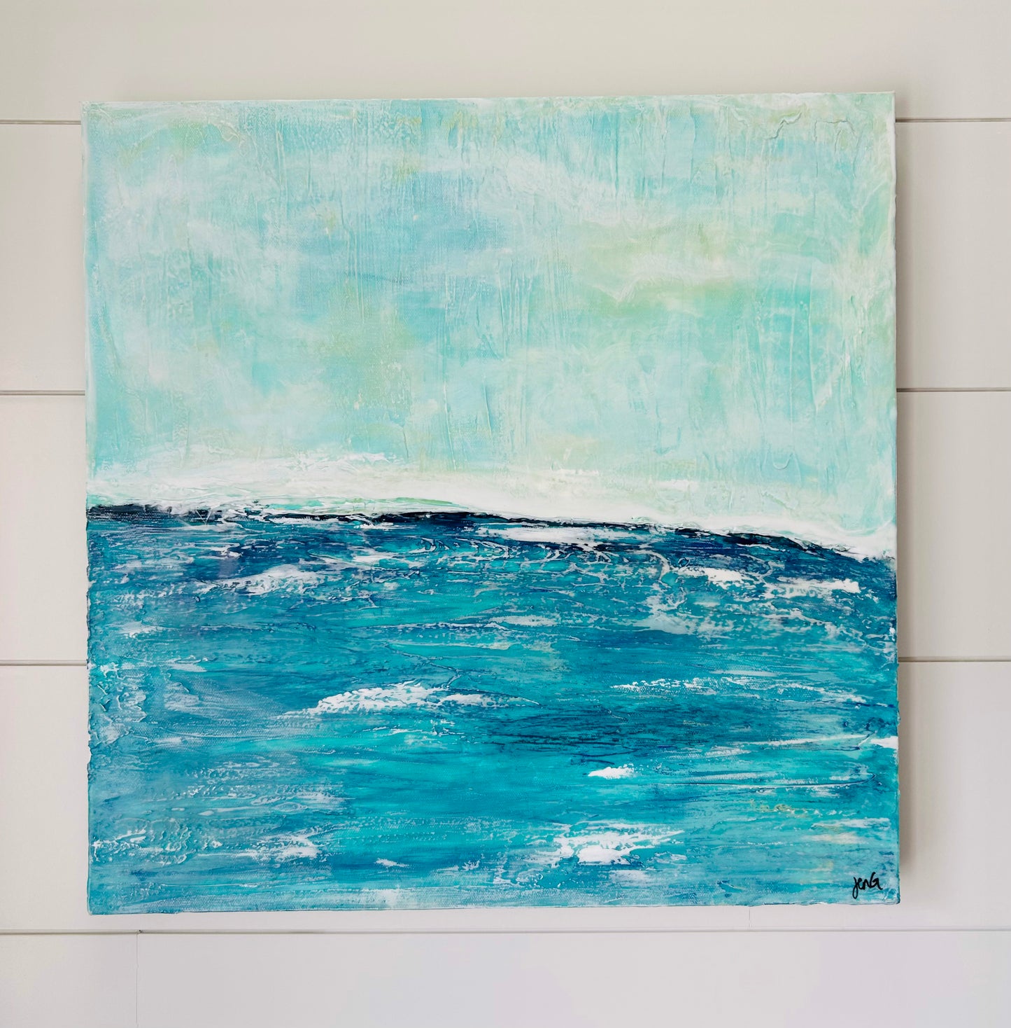 Sea Breeze: 20 x 20 x 1.5