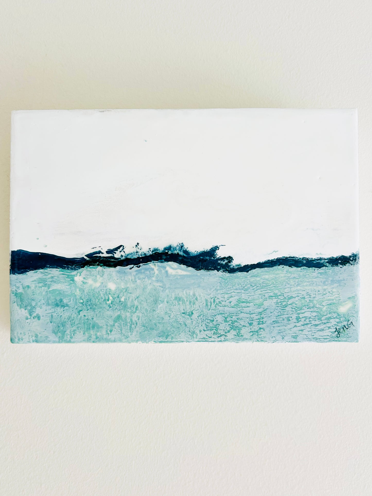 Cloudy Days: 8 1/4 x 5 1/2 x 3/4
