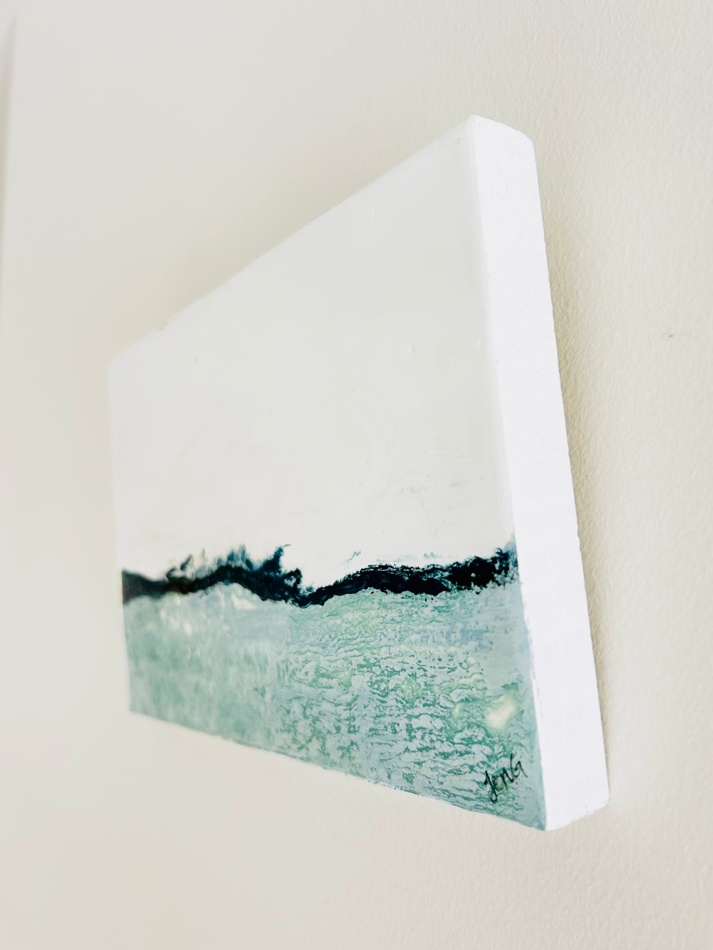 Cloudy Days: 8 1/4 x 5 1/2 x 3/4