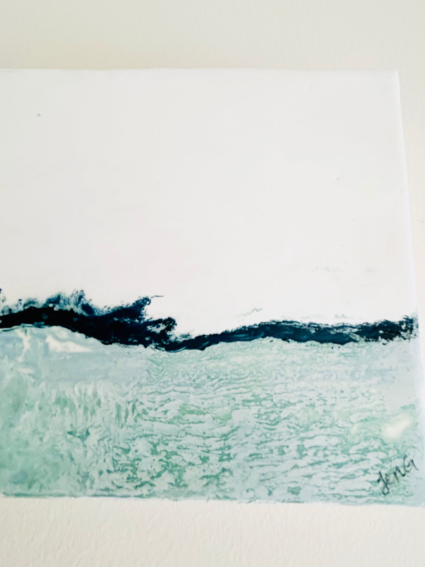 Cloudy Days: 8 1/4 x 5 1/2 x 3/4