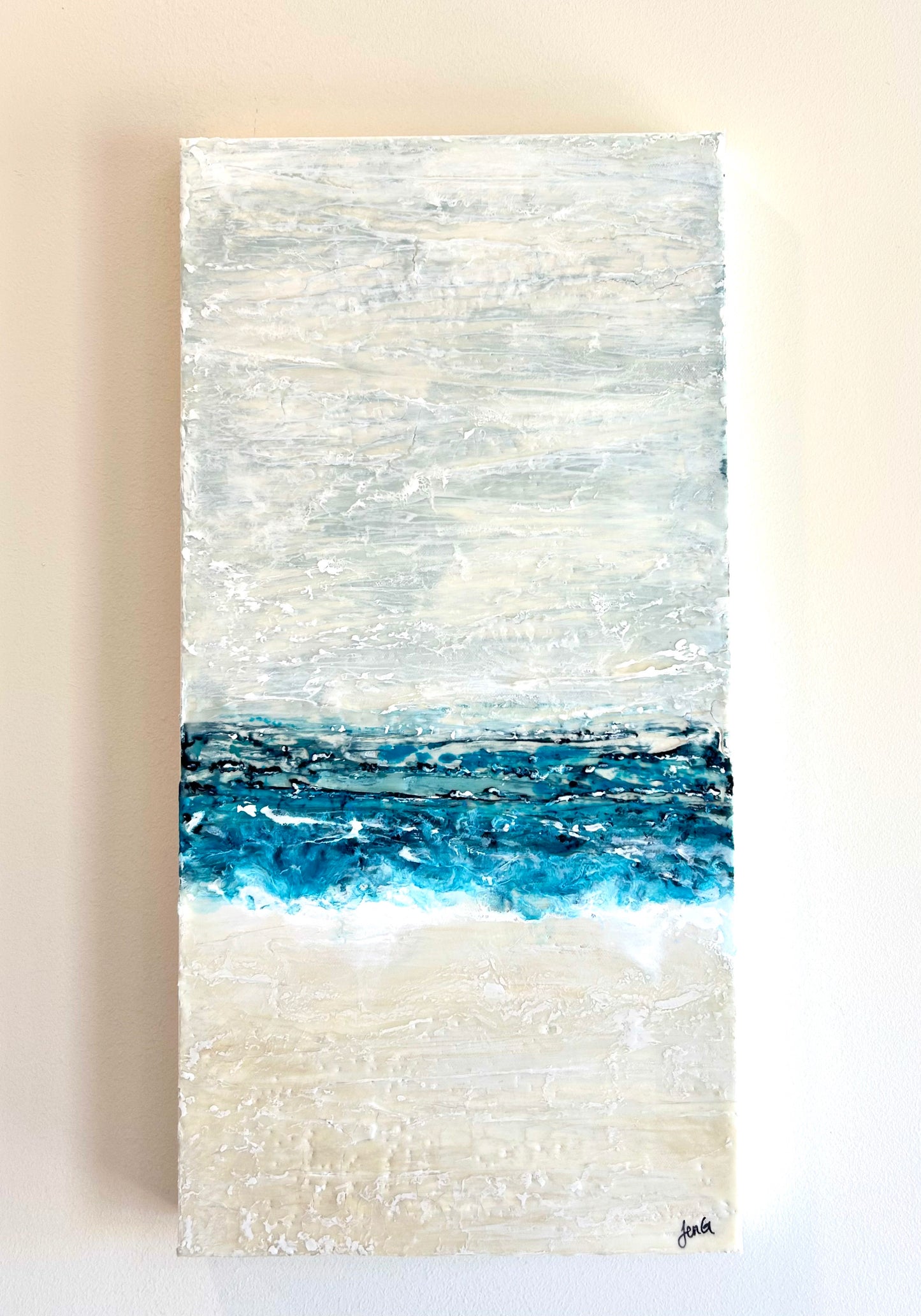 High Tide II:  12 x 24 x 1.5