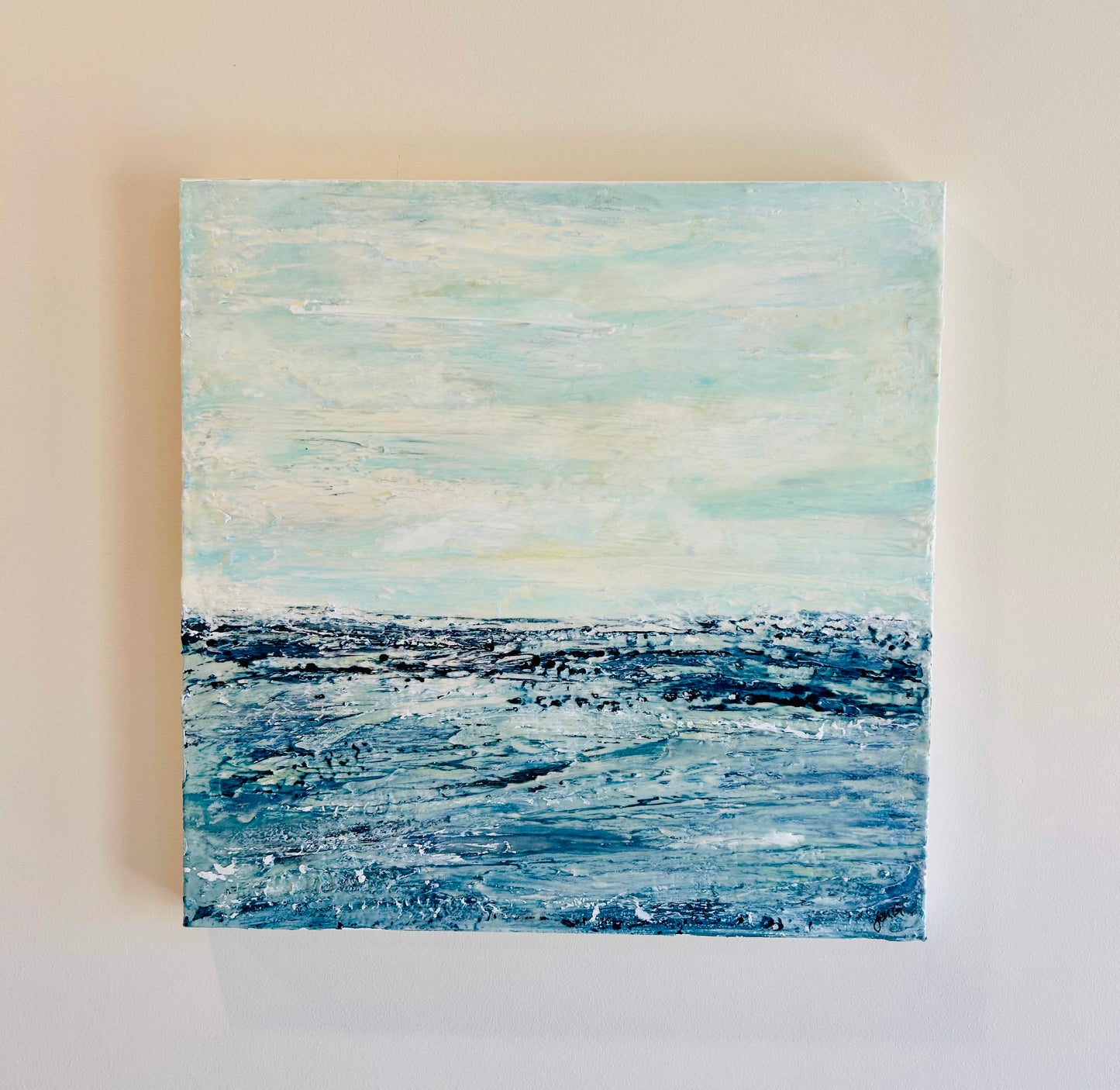 Cool Waters I:  20 x 20 x 1.5